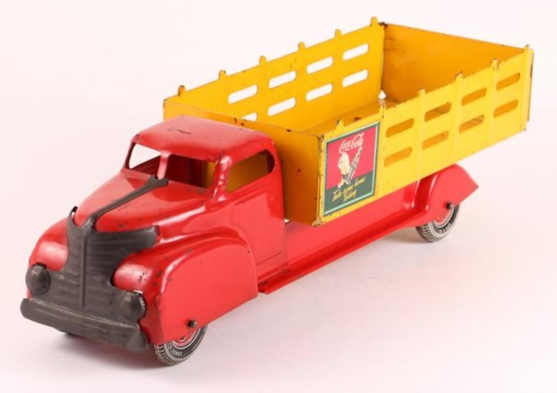 Marx Sprite Boy Coca-Cola Toy Truck, circa 1945