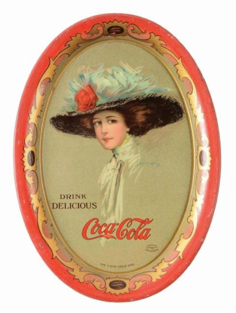 1910 Coca-Cola Tip Tray.