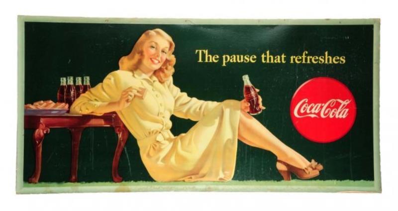 1947 Coca - Cola Large Poster