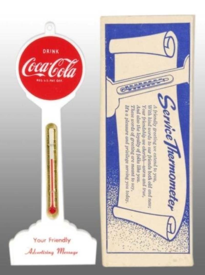 Plastic Coca-Cola Thermometer