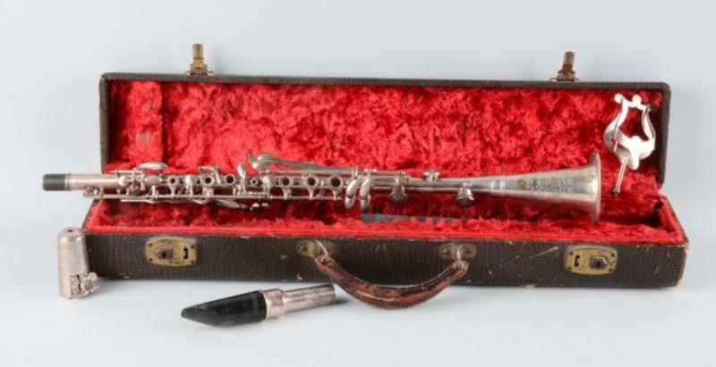 Coca-Cola Silver Claronette In Case