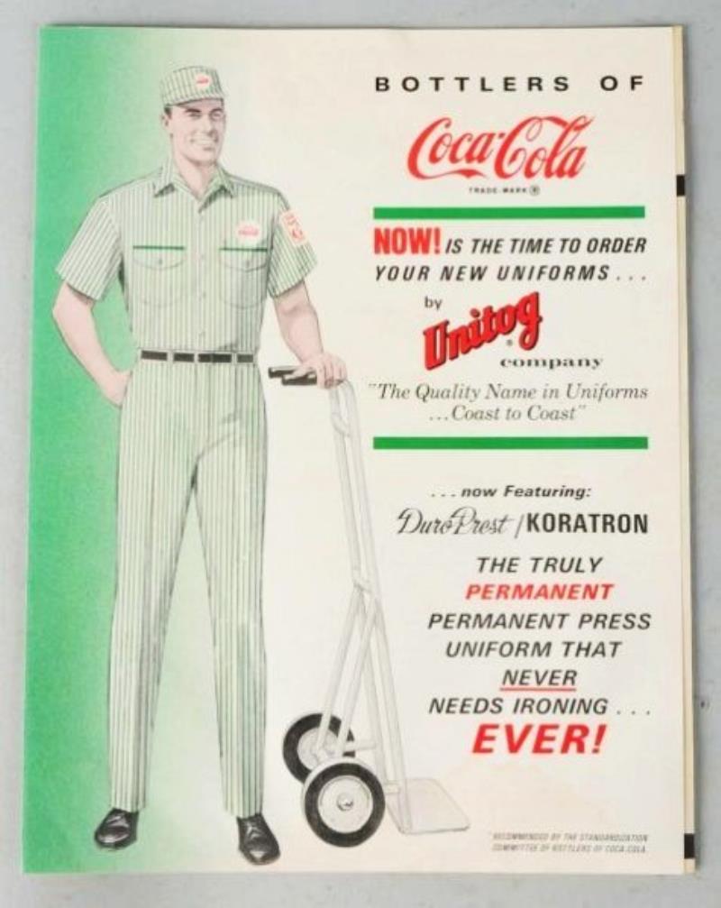 1960s Coca-Cola Uniform 5page Brochure