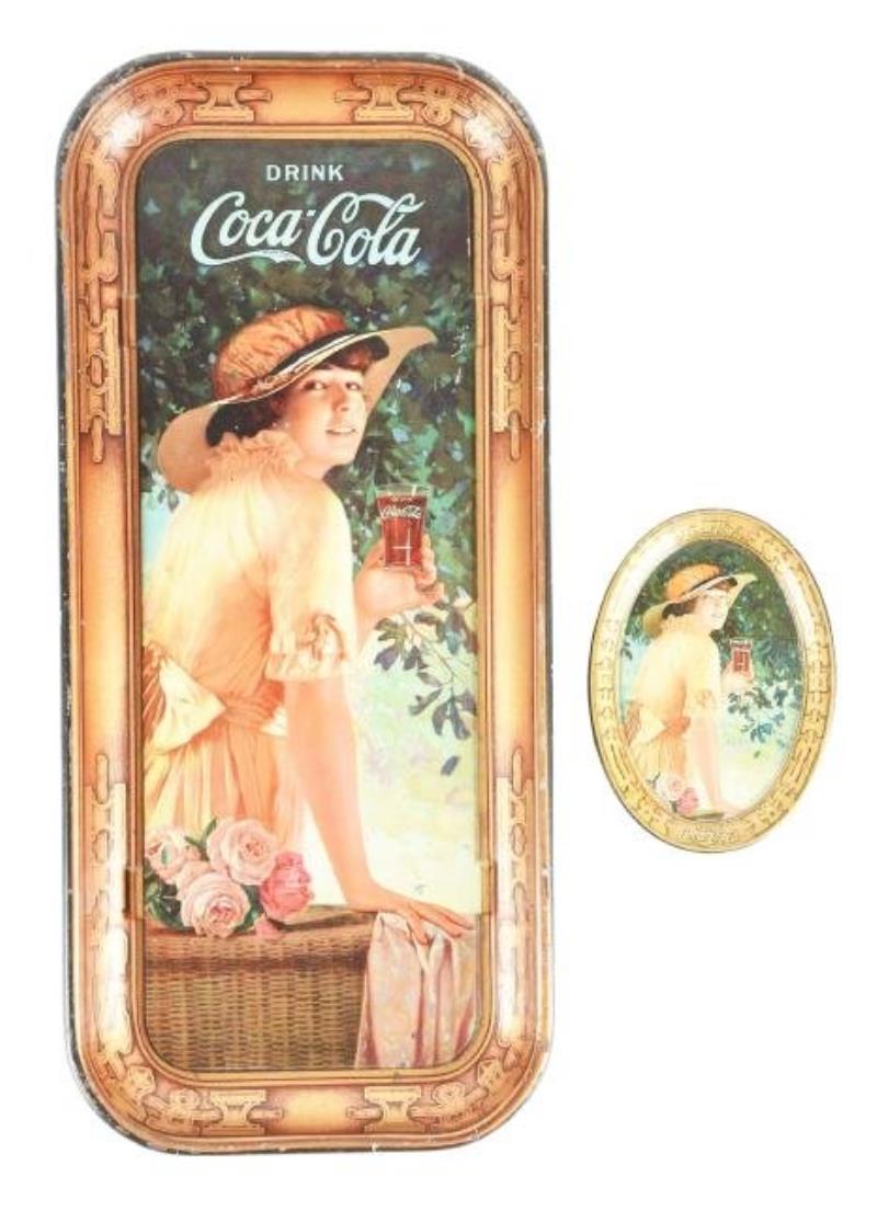 1916 Coca-Cola Tip Tray & Serving Tray.
