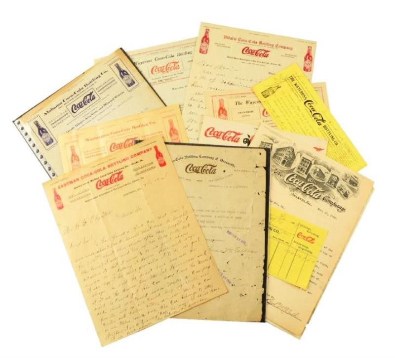 CocaCola Letterheads Value & Price Guide