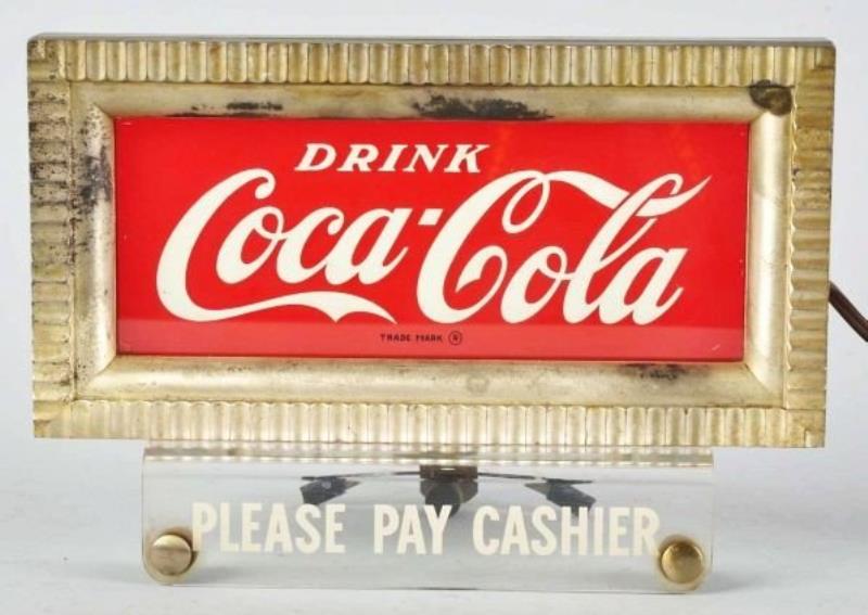 Coca-Cola Lighted Cash Register Topper.