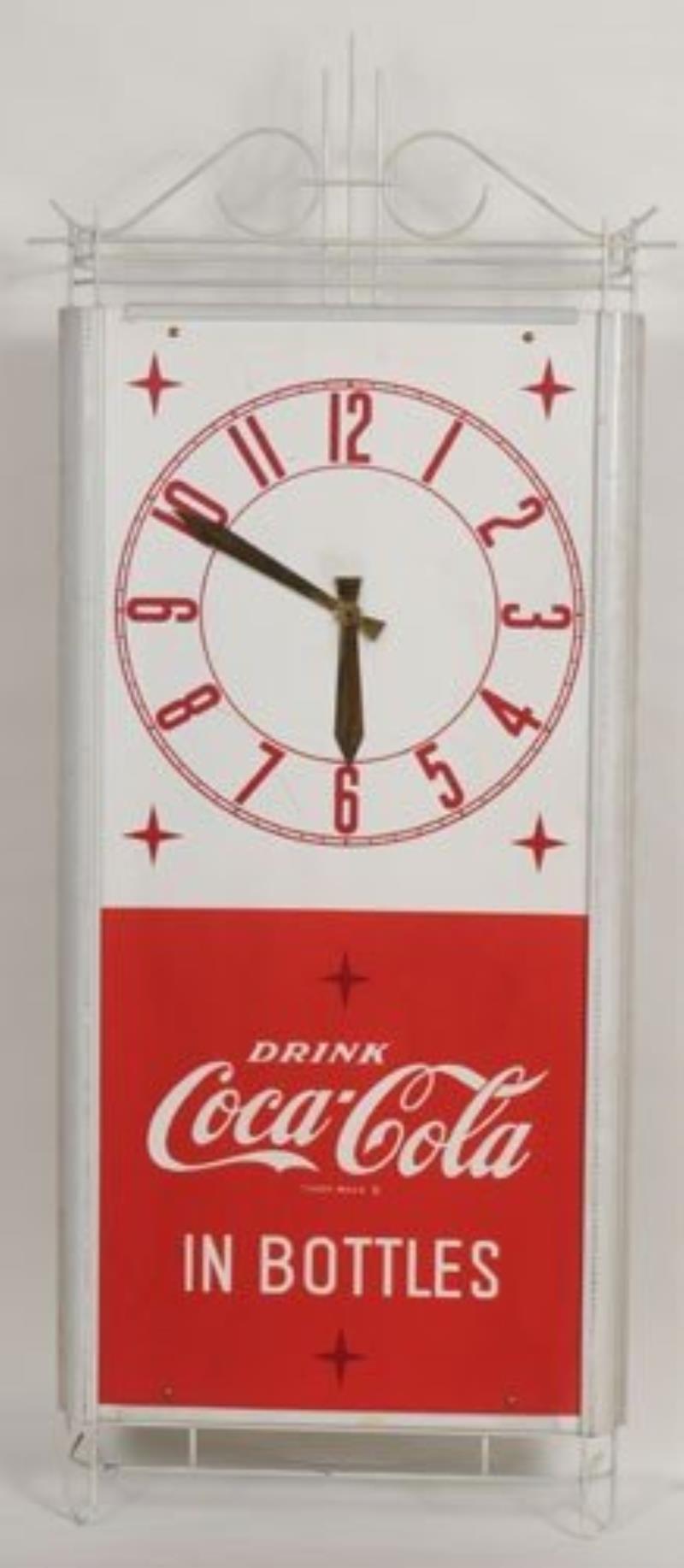 1950'S COCA-COLA LARGE CLOCK/SIGN
