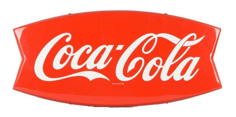 Pressed Steel Coca-Cola Sign