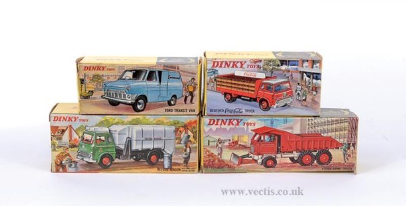 Dinky - A Group of Empty Detailed Picture Boxes