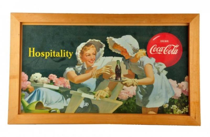 1950 Coca - Cola Small Poster