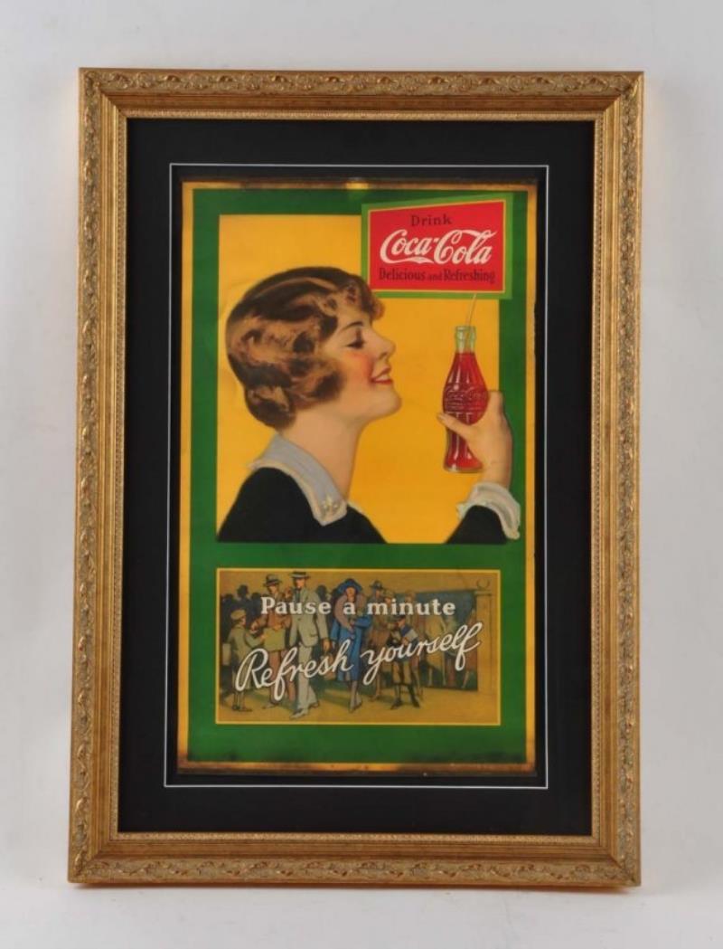 1920’s Coca Cola Paper Sign