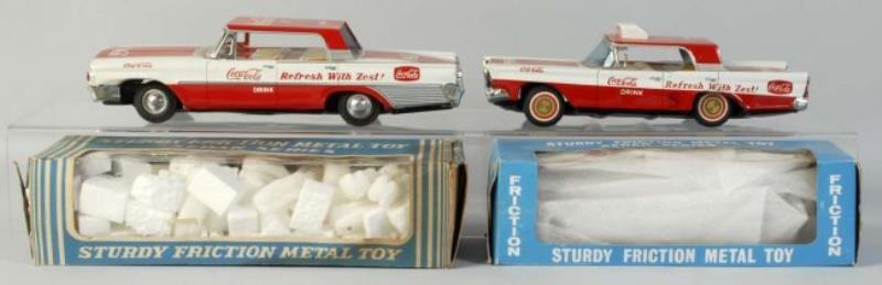 1960's Coca-Cola Friction Cars.