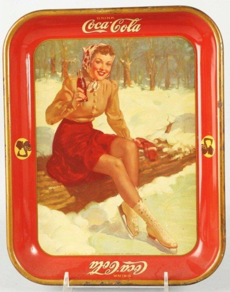 1941 Coca-Cola Serving Tray.