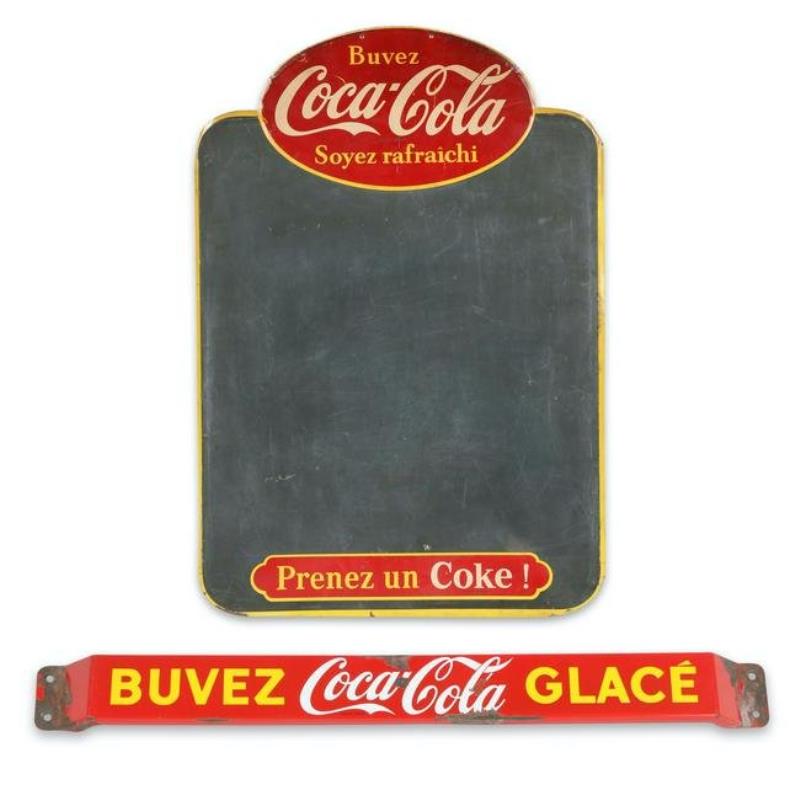 Coca-Cola Door Bar & Chalkboard