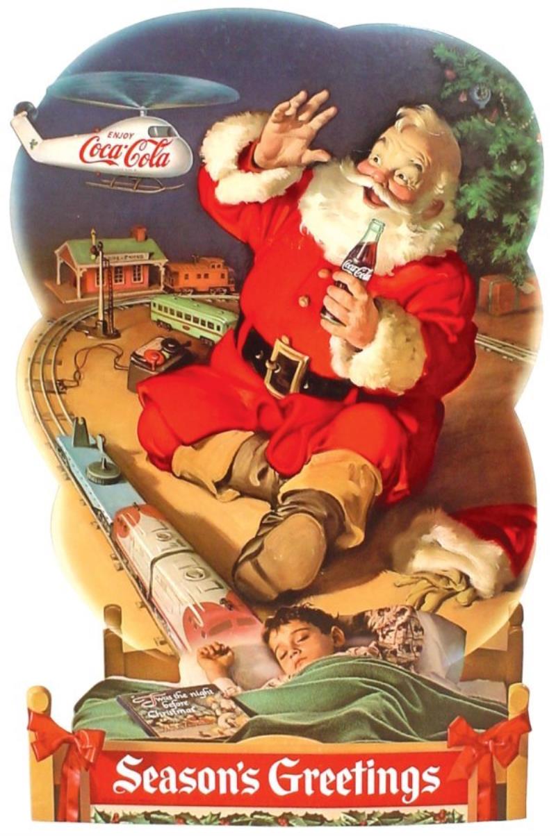 Coca-Cola Santa, "Season's Greetings", Coca-Cola