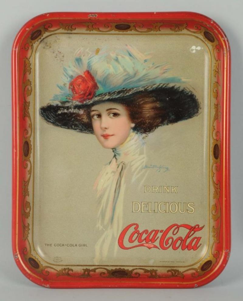 1910 Coca-Cola Serving Tray.