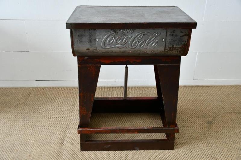 Industrial Cooler Advertising Coca - Cola 33"H, 25" x