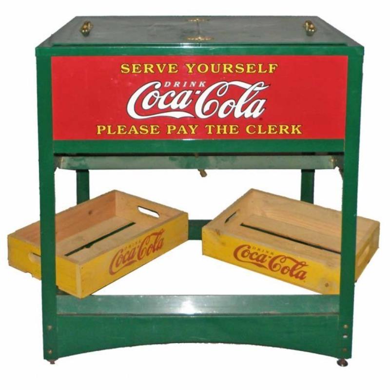 GLASSCOCK COCA COLA COOLER BY CLASSIC FABRICATIONS