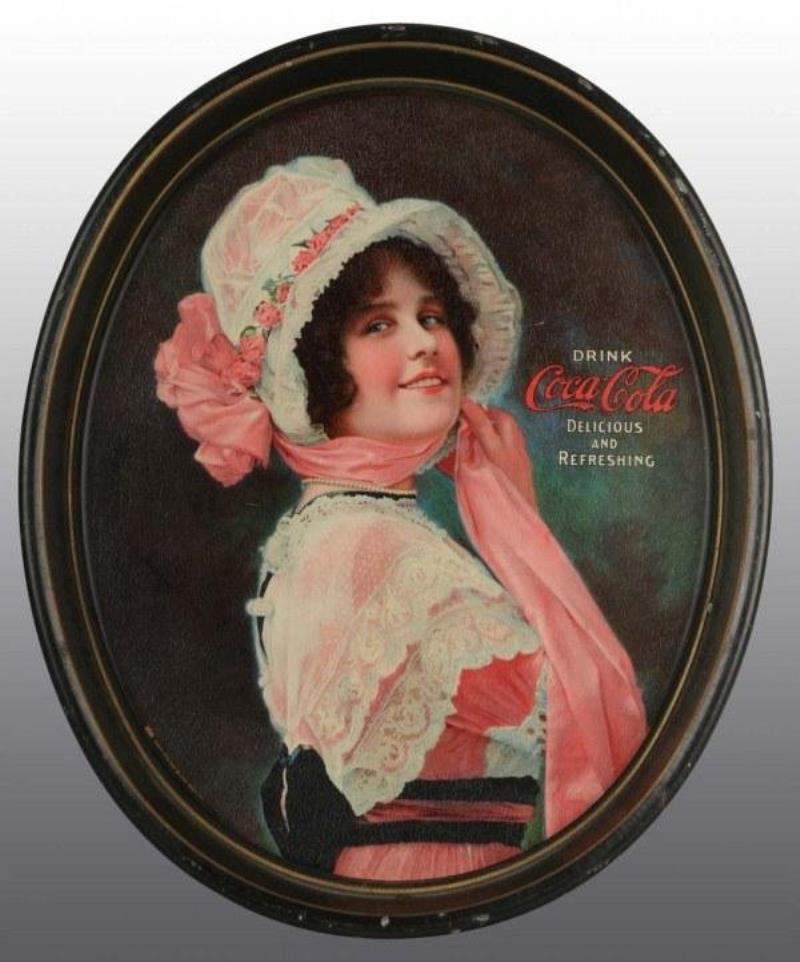 1922 Betty Tin Coca-Cola Serving Tray.