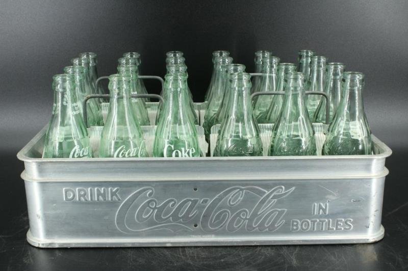 Coca Cola Aluminum Bottle Case