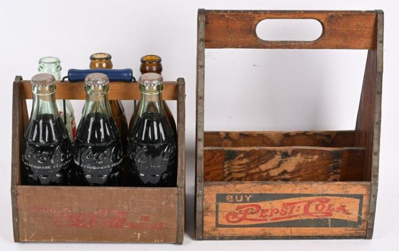 Coca-Cola Metal Six Pack Store Display