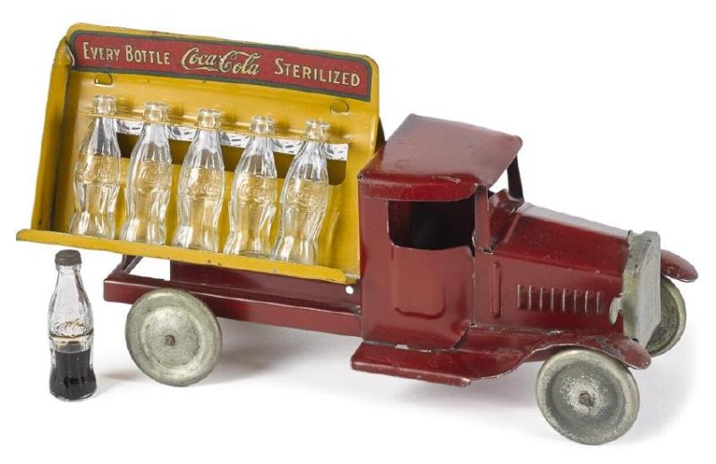 Metalcraft pressed steel Coca-Cola delivery truck