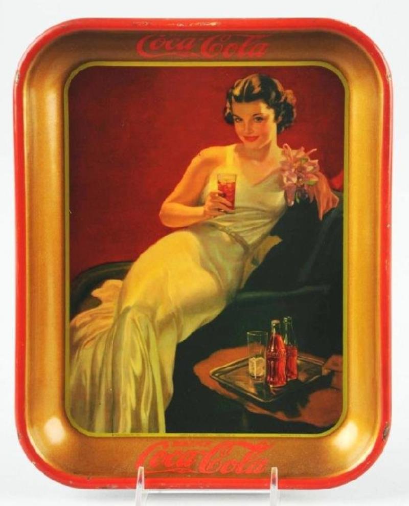 1936 Coca-Cola Serving Tray.