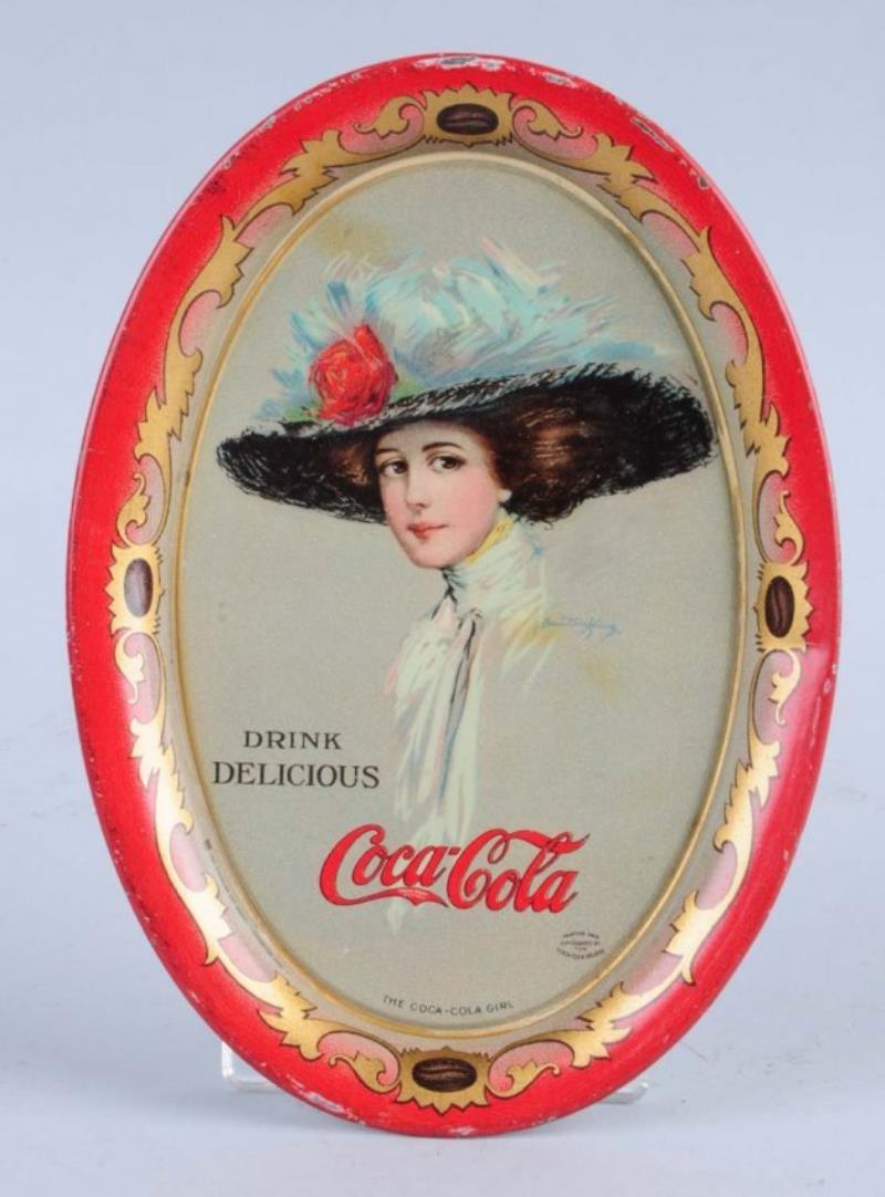 1910 Coca - Cola Tip Tray.