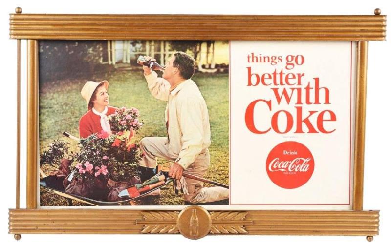 Coca-Cola "Things Go Better with Coke" Cardboard