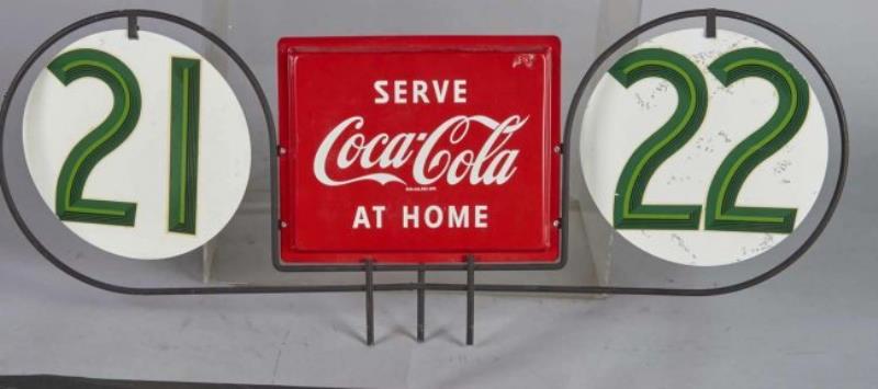 Coca Cola Grocery Store Aisle Signs