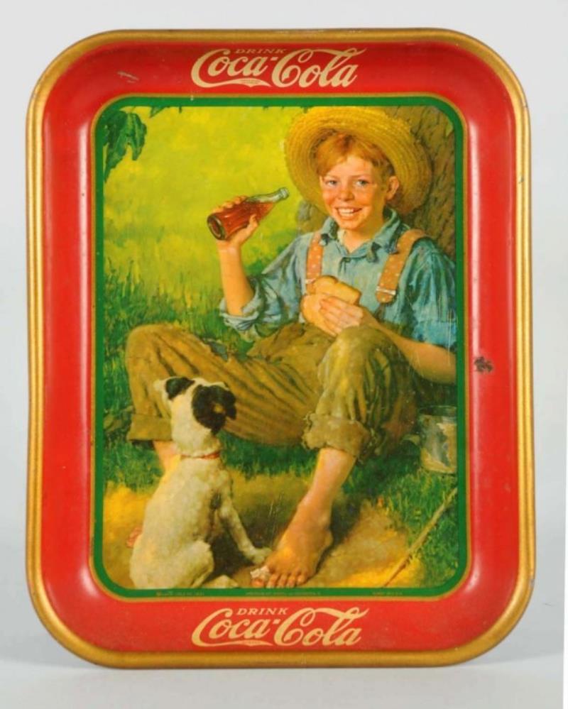 1931 Coca-Cola Serving Tray.