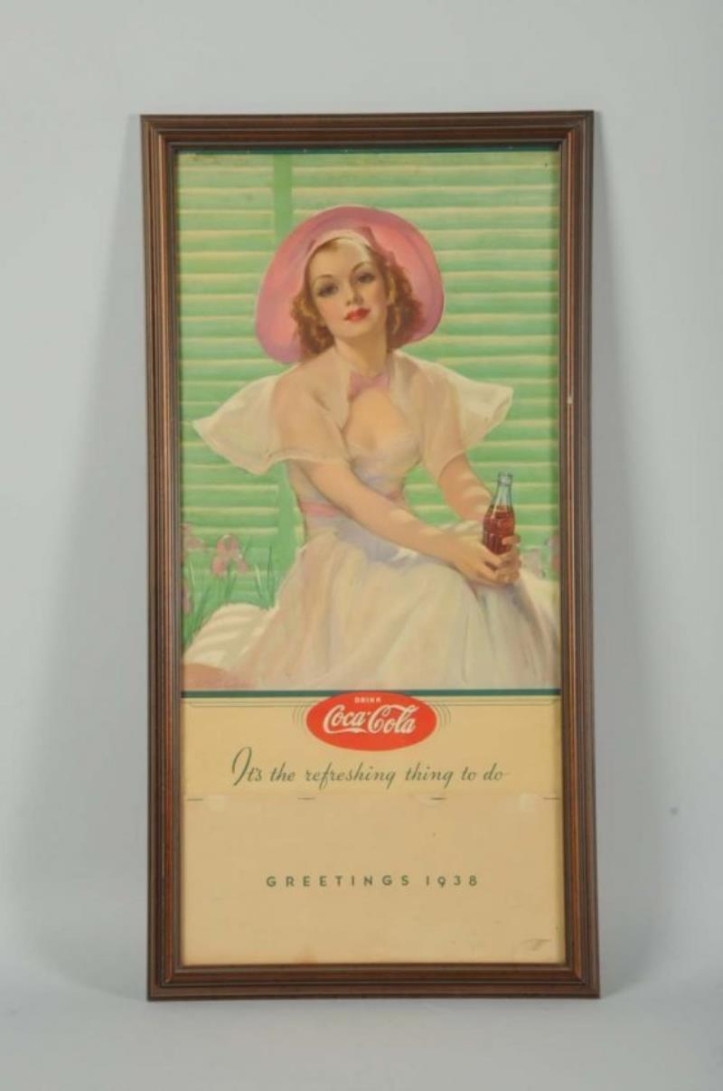 1938 Coca-Cola Calendar.