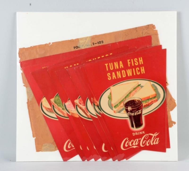 Coca - Cola Sandwich Advertising Sign Kit
