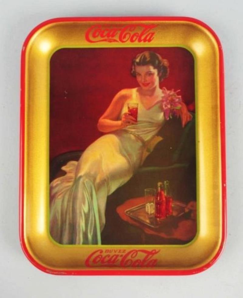 1937 Coca-Cola Serving Tray.