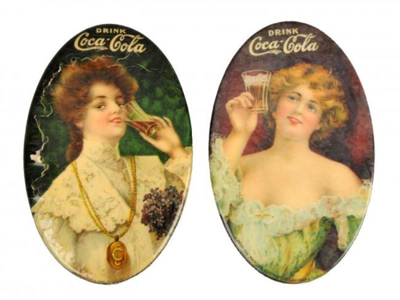 1906 & 1907 Coca-Cola Pocket Mirrors Value & Price Guide