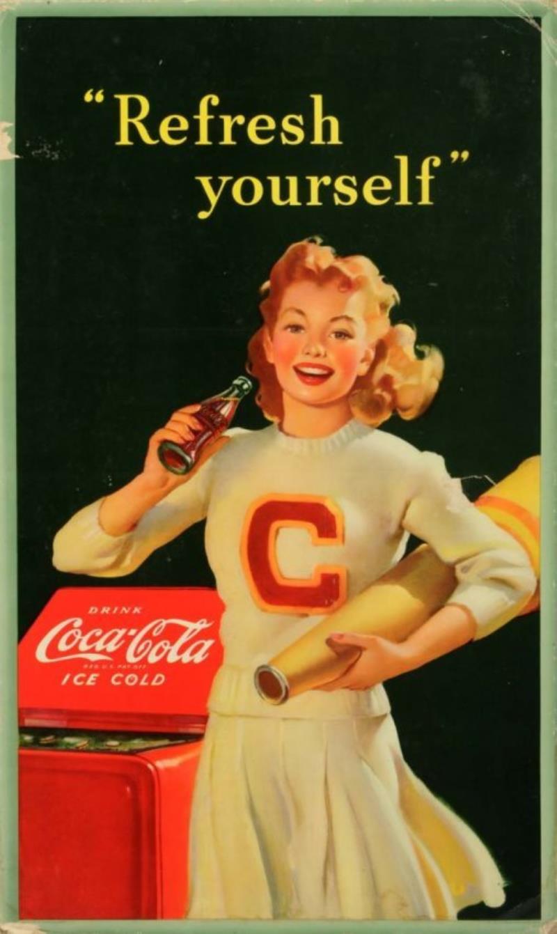 1944 Coca-Cola Small Poster.