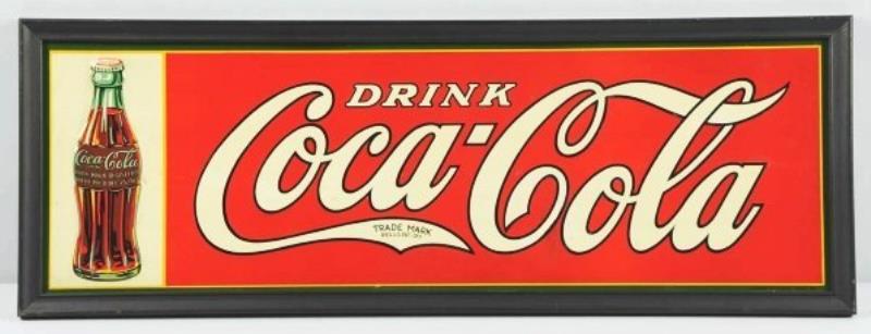 1930 Coca-Cola Embossed Tin Sign