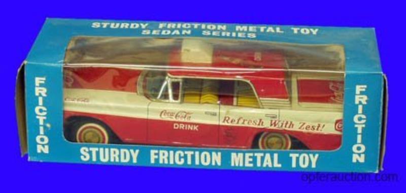 COCA-COLA FORD TAXI TOY