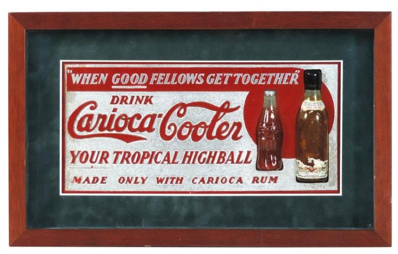 Coca-Cola sign, Drink Carioca Cooler Your Tropical