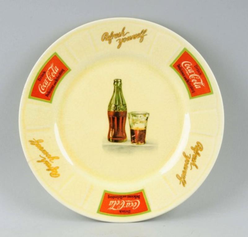 Coca-Cola "Refresh Yourself" Plate
