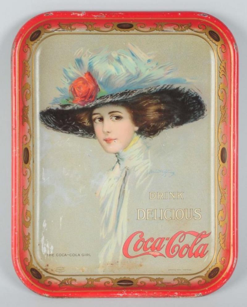 1910 Coca-Cola Serving Tray.