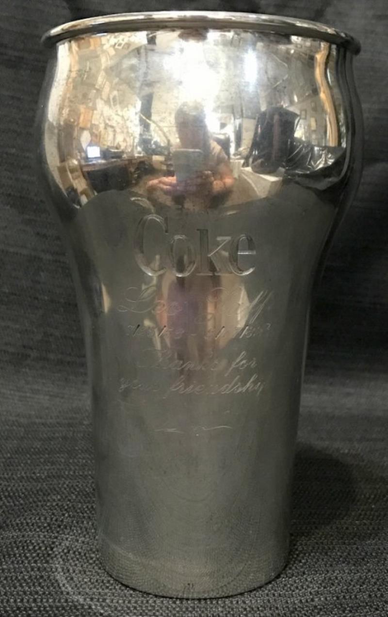 Bulgari Coca-Cola sterling cup-Columbia Studios head