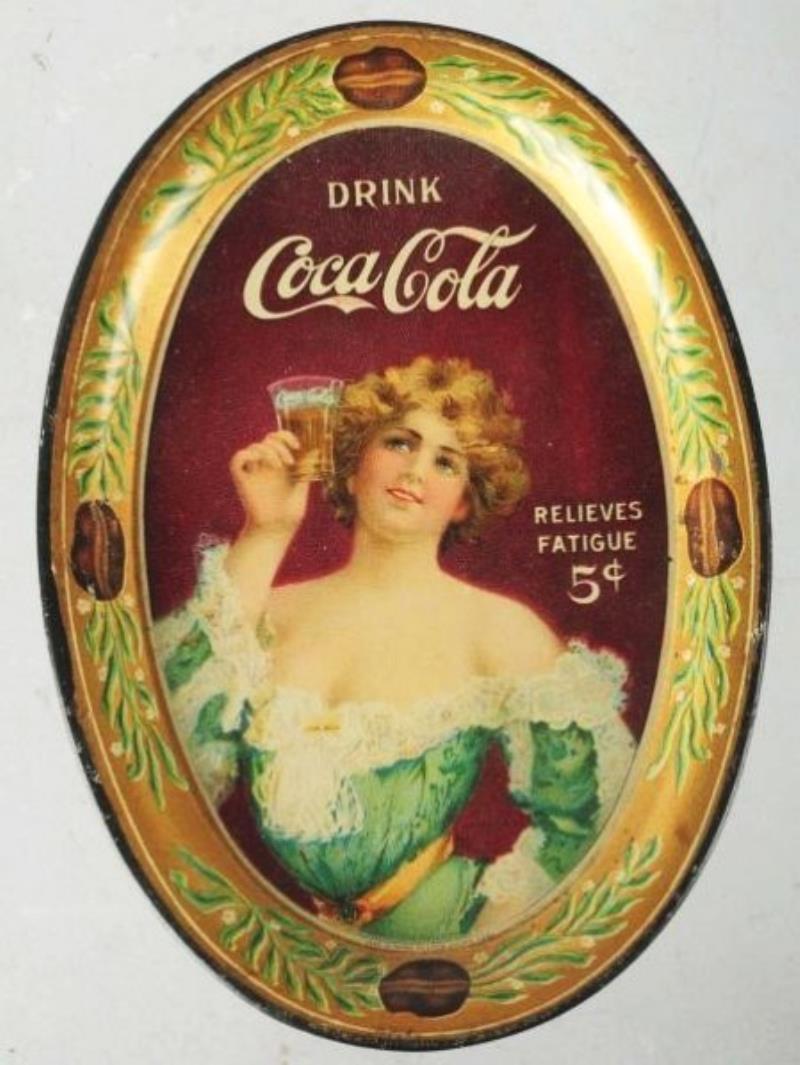 1907 Coca-Cola Advertising Tip Tray Value & Price Guide