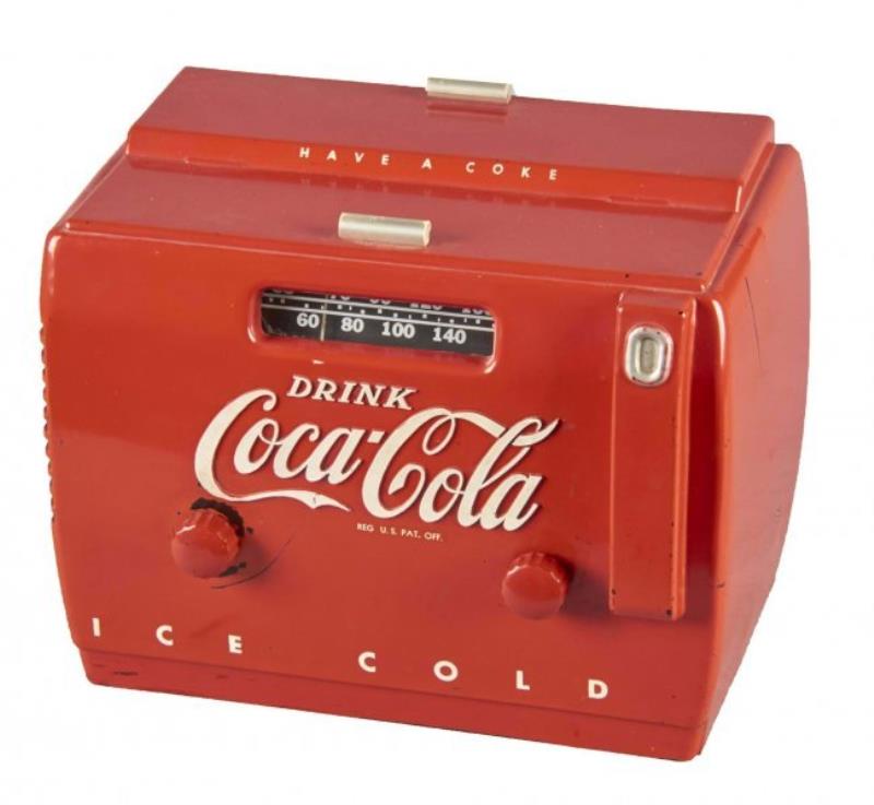 Coca Cola Cooler AM Radio