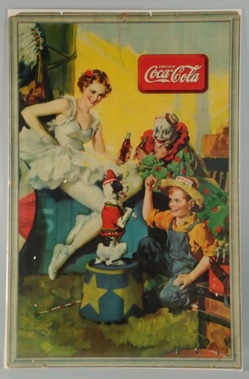 1936 Large Coca-Cola Poster.
