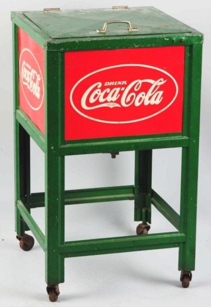 Coca-Cola Glascock Cooler.