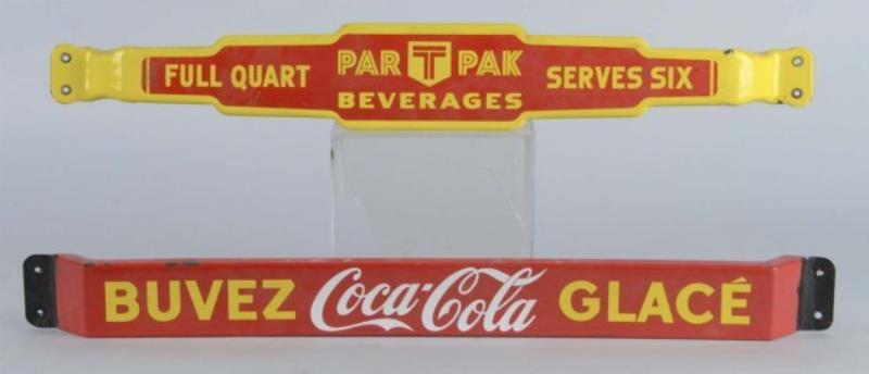 Coca Cola & Par T Porcelain Door Pushes