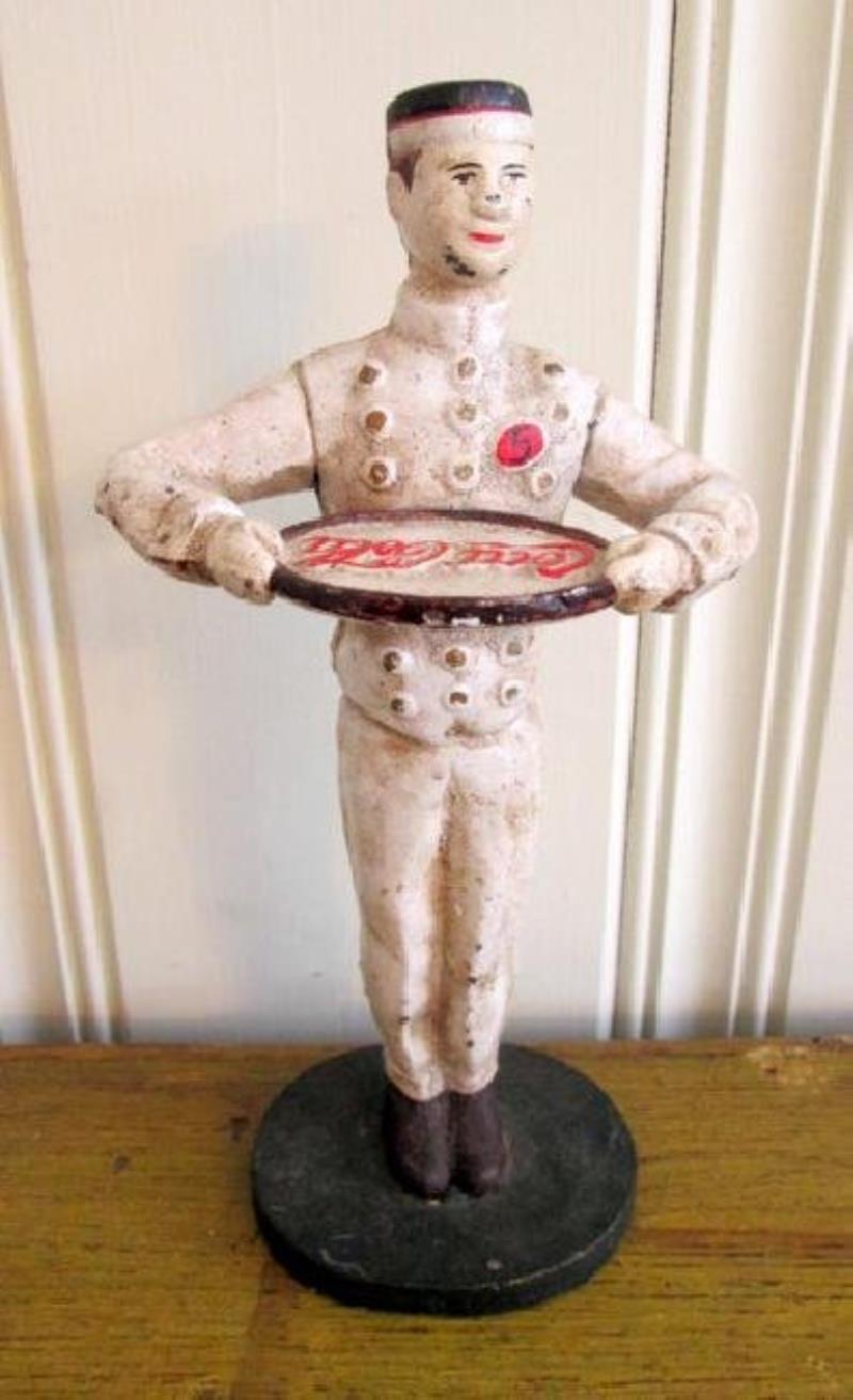 Rare Coca Cola Bellhop Figure, c 1890