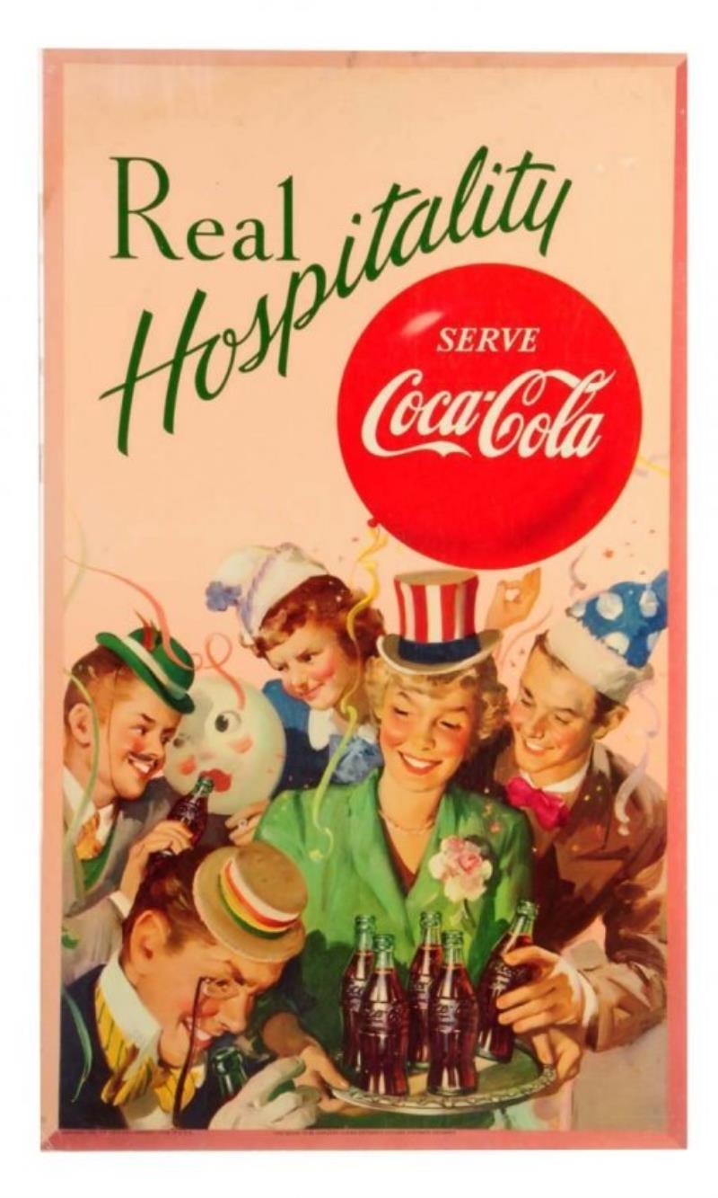 1952 Coca - Cola Small Vertical Poster.