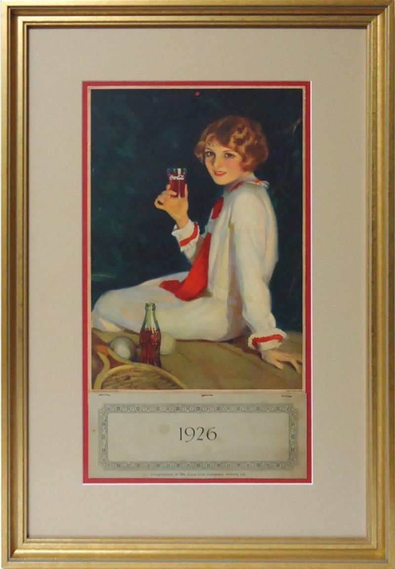 COCA-COLA CALENDAR 1926