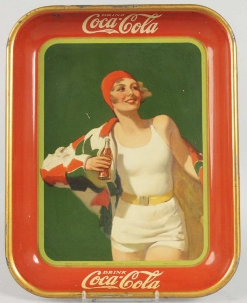 1930 Coca-Cola Serving Tray.